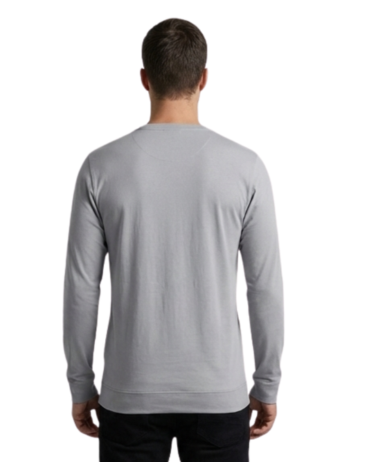 Men's Grey Graphic Travel-Inspired Sweatshirt | Full Sleeve with Multi-City Print Design