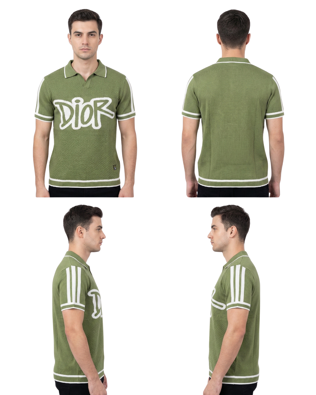 Men’s Premium Knit Polo T-Shirt (M-XL)