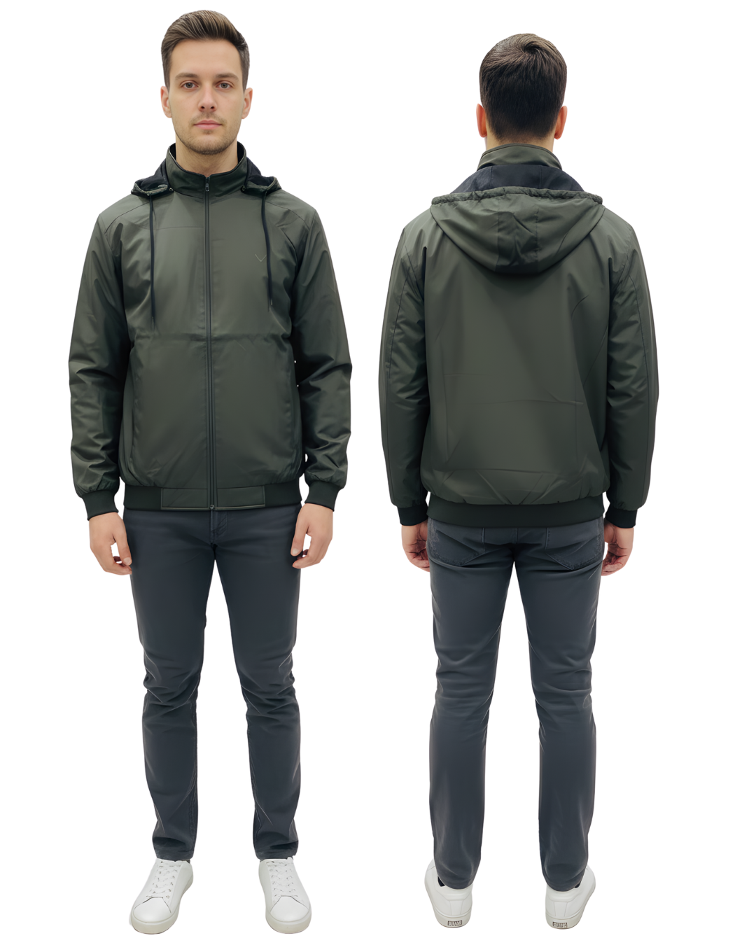 Men’s Premium Hooded Puffer Jacket | Lightweight Warmth | Winter Outdoor Wear
