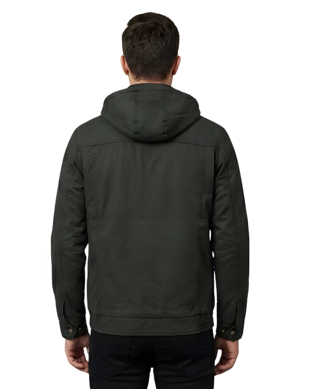Men’s Premium Hooded Jacket | Durable Fabric | Casual, Travel & Winter Wear
