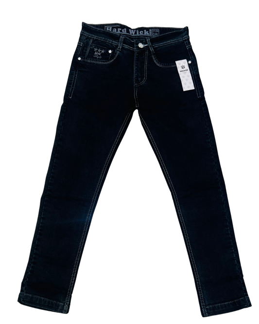 Men’s Premium Slim-Fit Stretch Jeans | Dark & Mid-Blue Wash | Daily Wear Comfort Denim