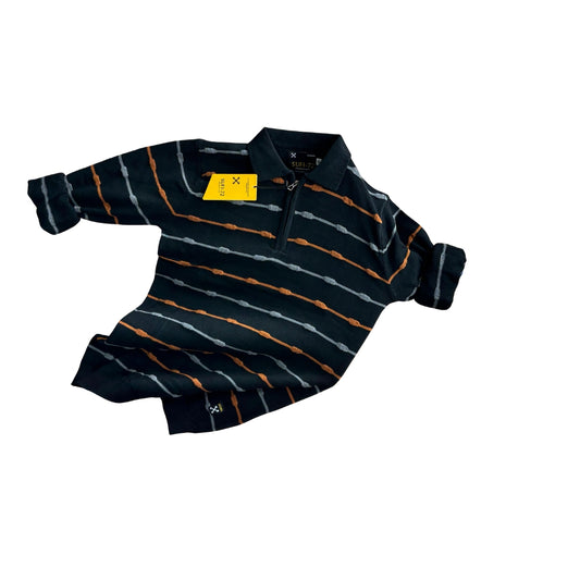 Men’s Striped Casual Polo T-Shirt | Multiple Colors