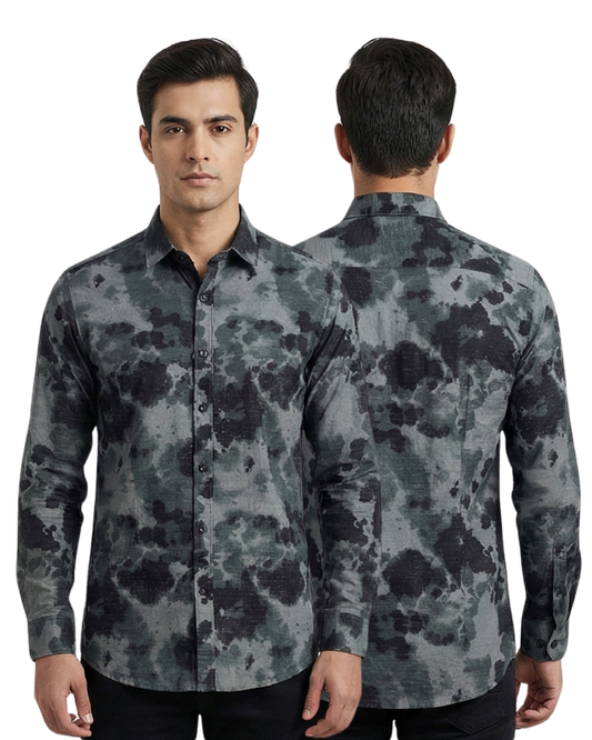 Luxury Abstract Printed Shirt for Men (M–7XL) | Premium Comfort Fit