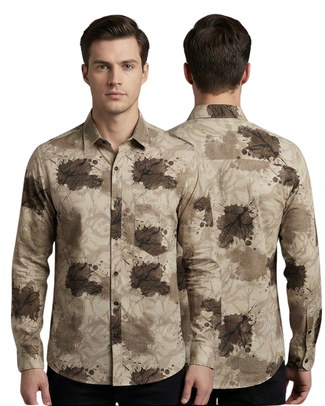 Luxury Printed Shirt for Men | Premium Smart Casual & Party Wear (M–7XL)