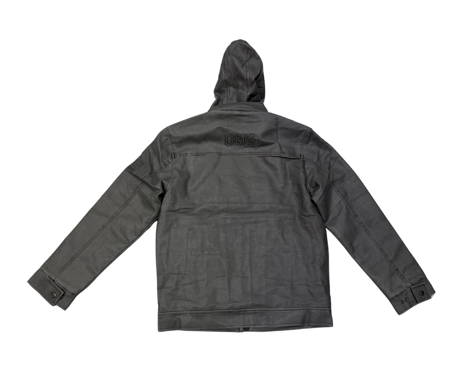 Men’s Premium Winter Moto Jacket | Multi-Pocket Design with Hoodie Option