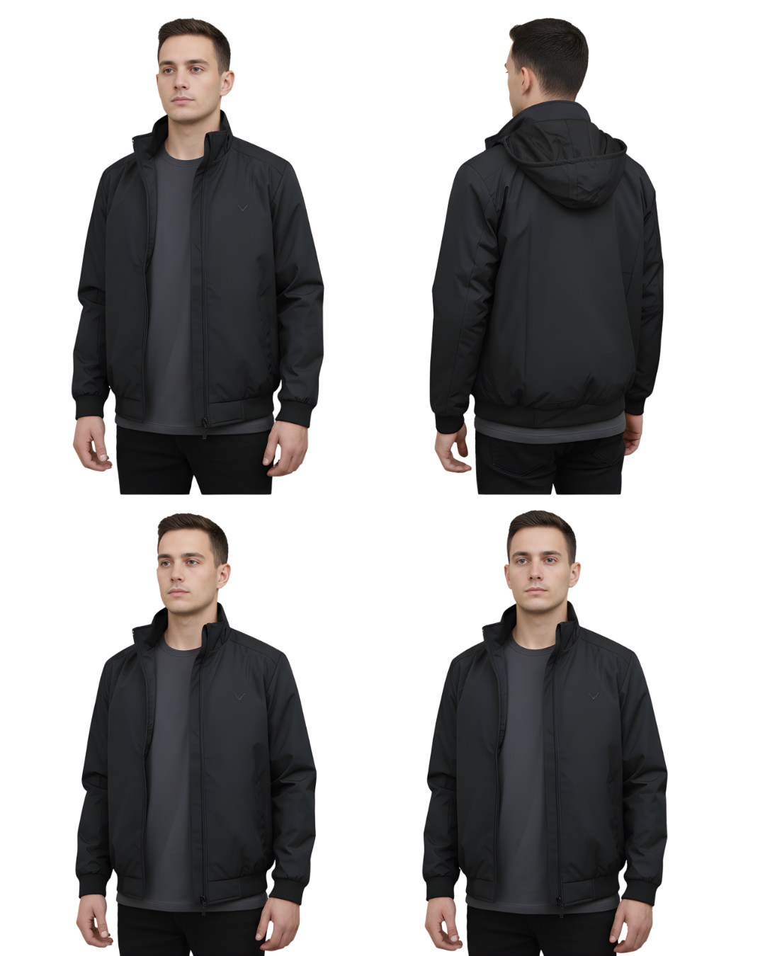 Men’s Premium Hooded Puffer Jacket | Lightweight Warmth | Winter Outdoor Wear