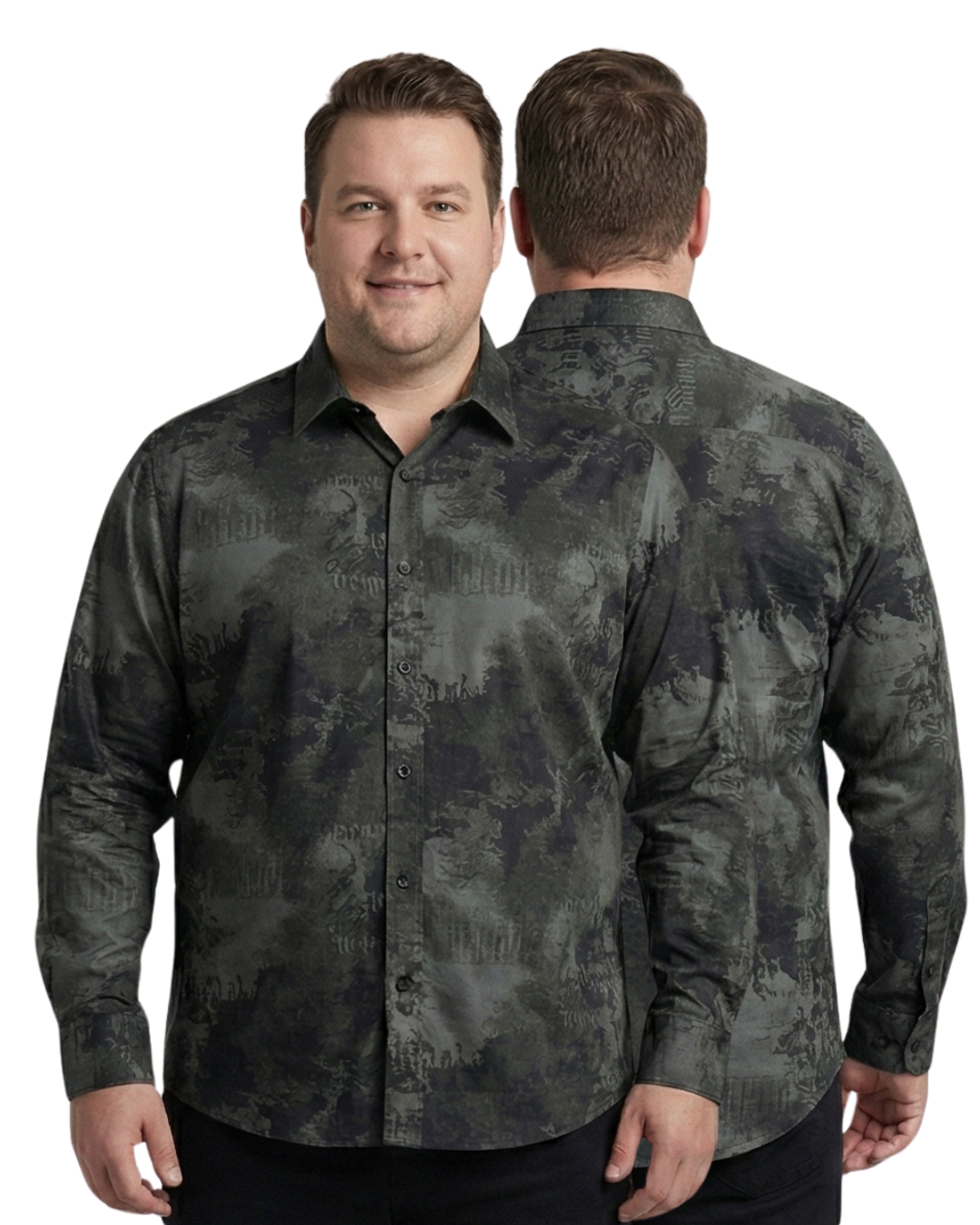 Men’s Premium Abstract Printed Shirt | Luxury Casual Wear (M–7XL)