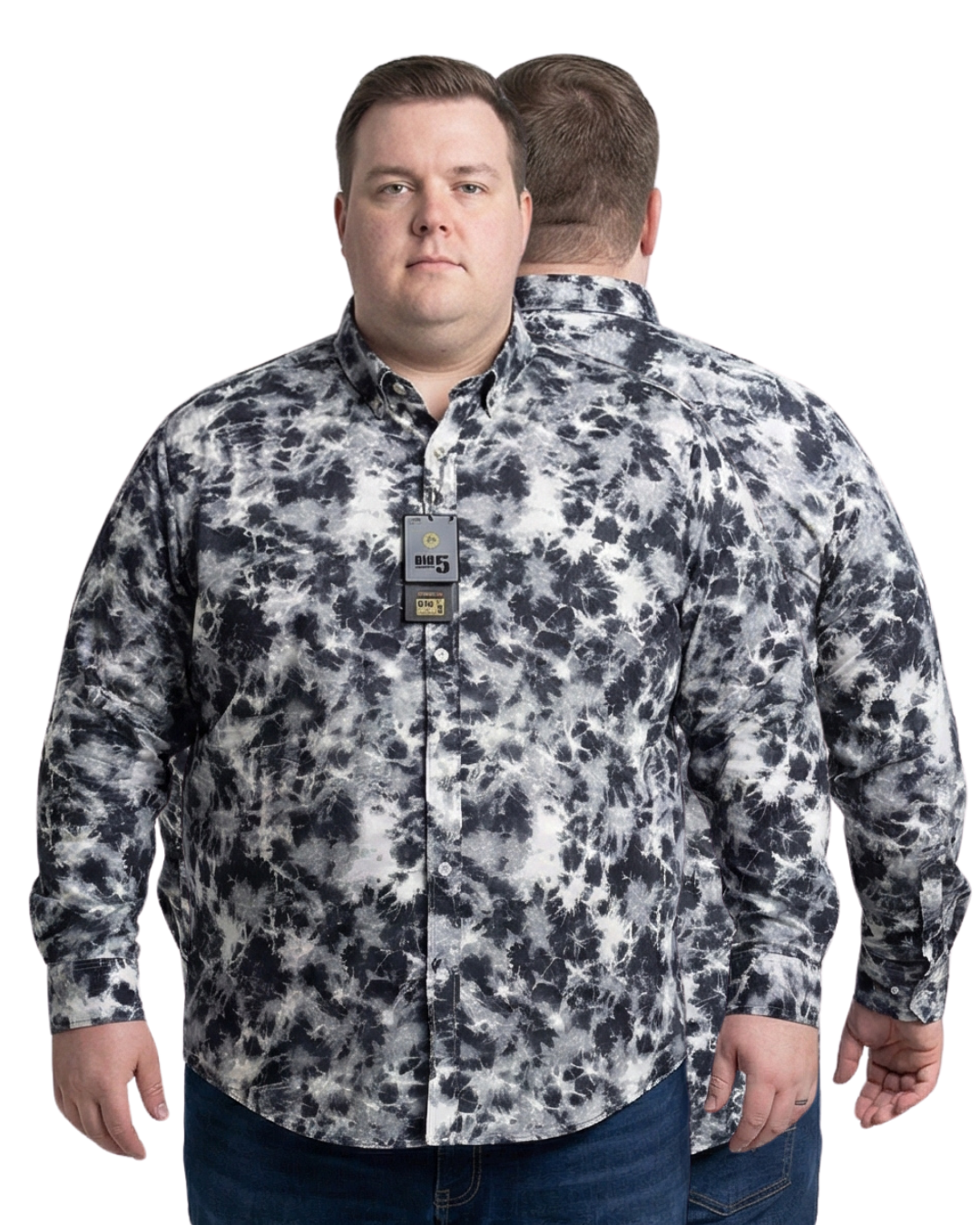 Men’s Premium Abstract Print Shirt | Smart Casual & Party Wear (M–7XL)