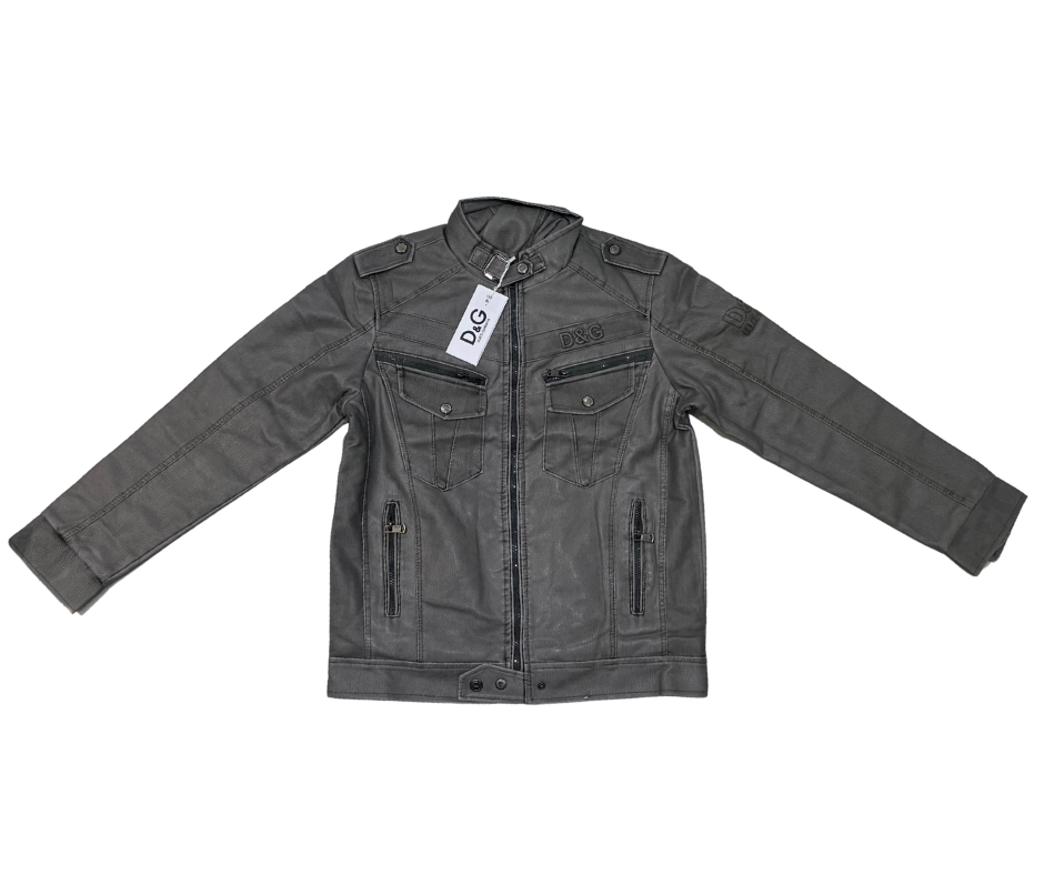 Men’s Premium Winter Moto Jacket | Multi-Pocket Design with Hoodie Option
