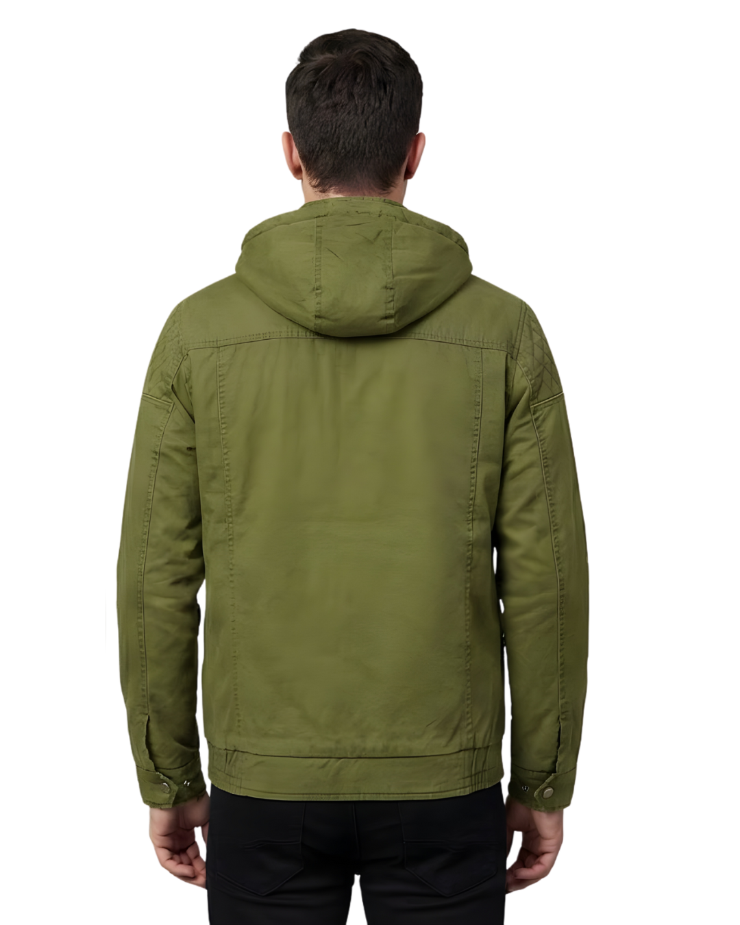 Men’s Premium Hooded Jacket | Durable Fabric | Casual, Travel & Winter Wear