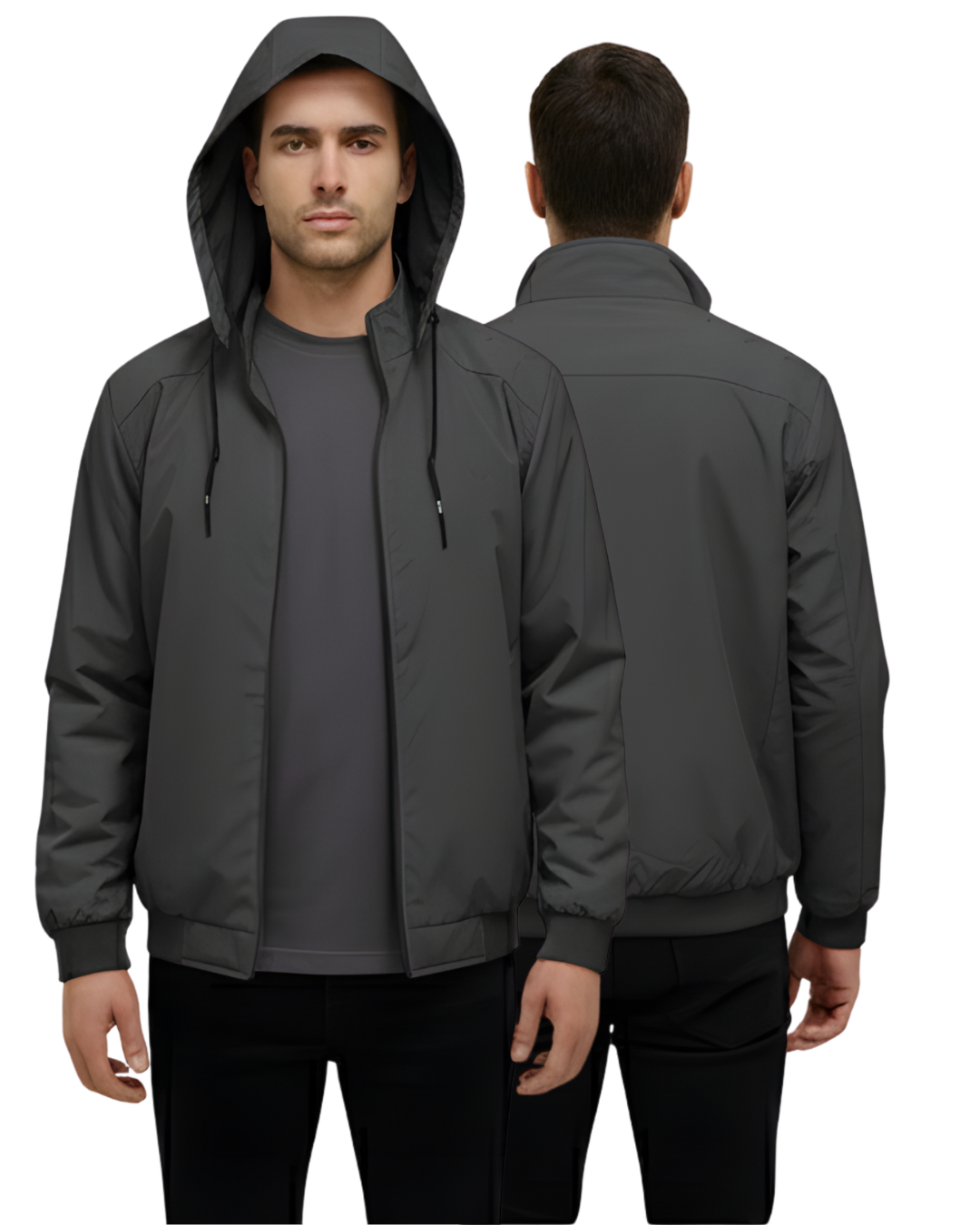 Men’s Premium Hooded Puffer Jacket | Lightweight Warmth | Winter Outdoor Wear