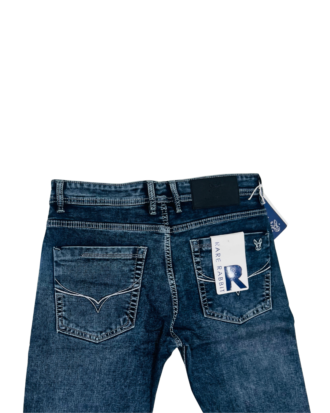 Men’s Rare Rabbit Premium Slim-Fit Jeans | Soft Stretch Denim | Modern Daily Wear