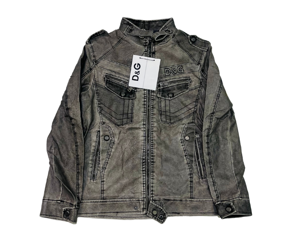 Men’s Premium Winter Moto Jacket | Multi-Pocket Design with Hoodie Option